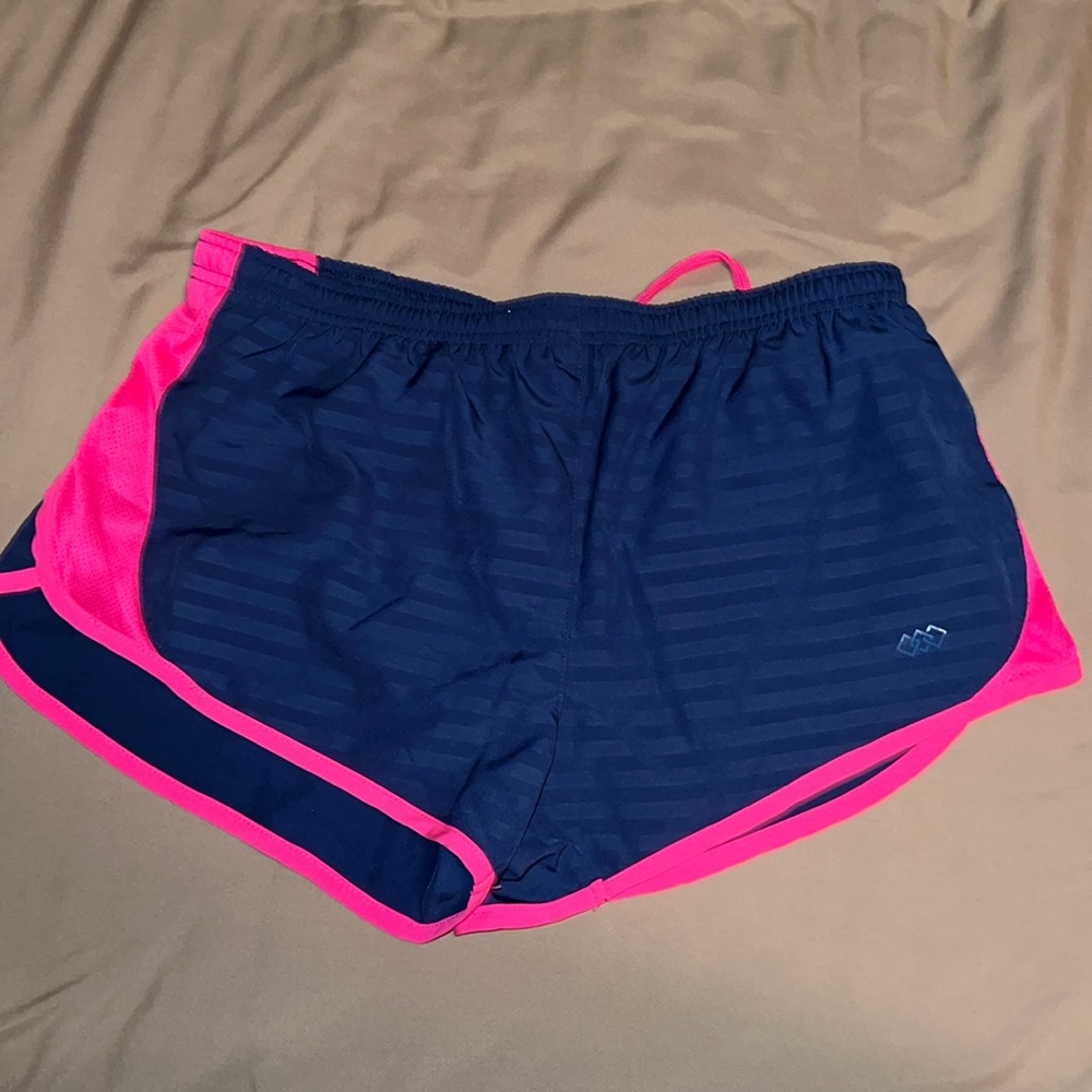 Running shorts with built in underwear